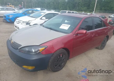 2002 Toyota Camry Le из США, поврежденный, VIN JTDBE32K020069154